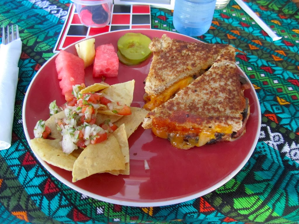 grilled cheese san pedro belize