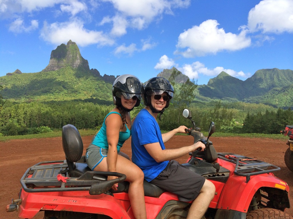 atv tour in moorea