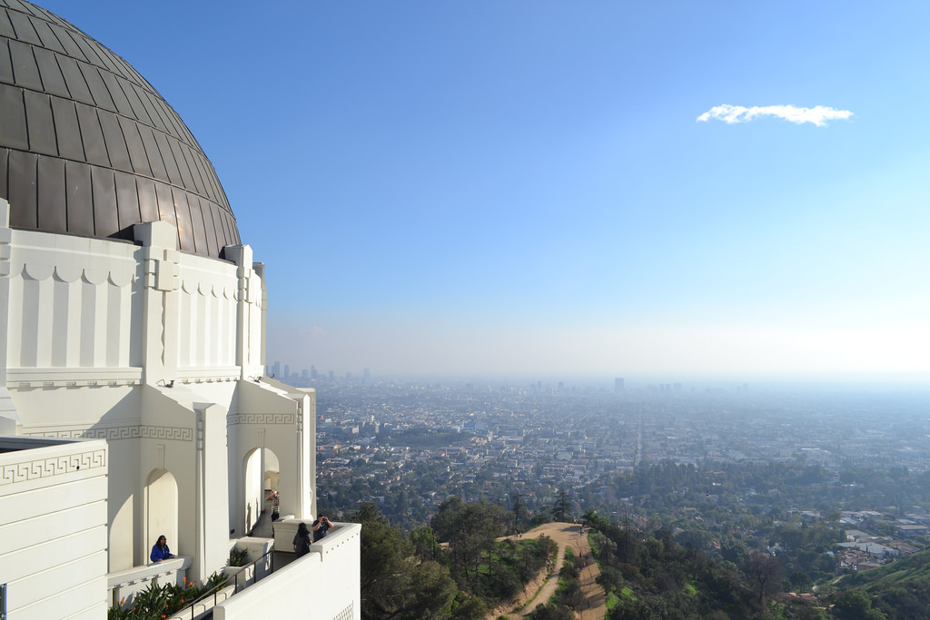 Griffith Observatory in LA, California