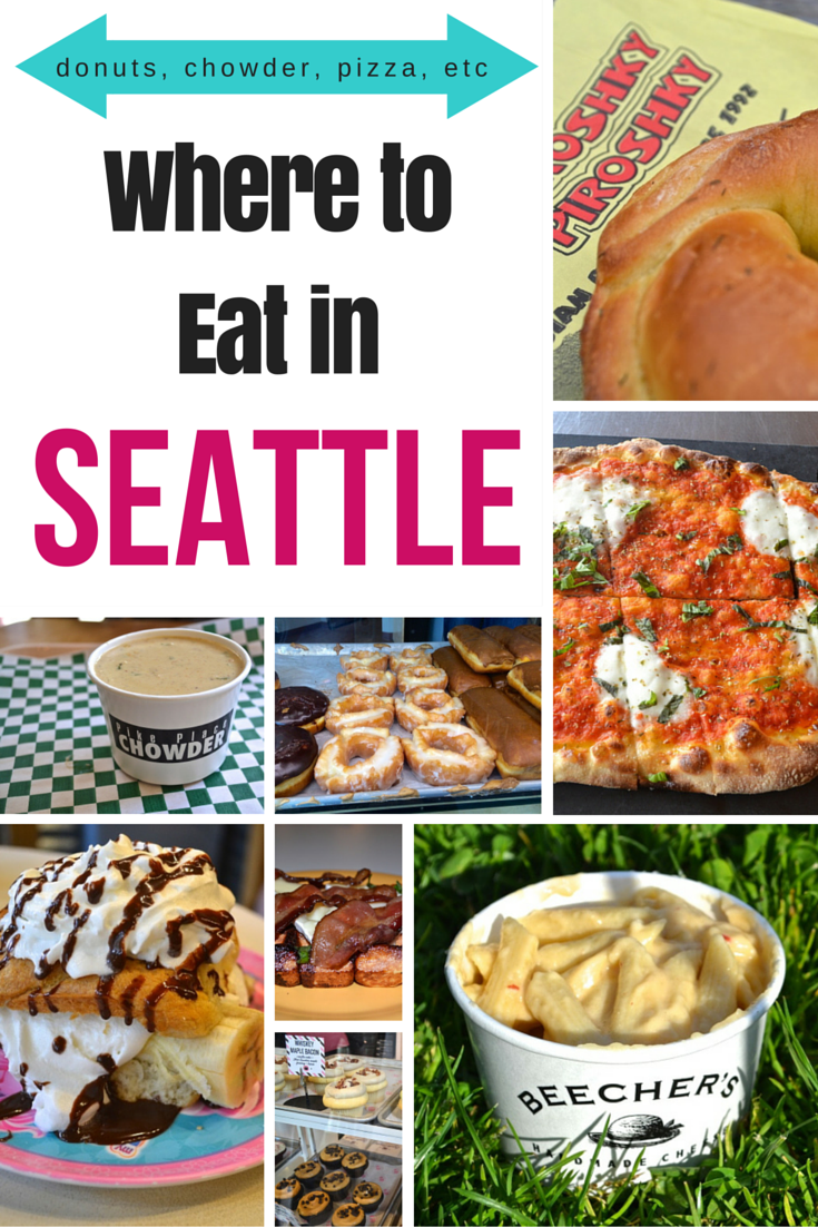 Where to Eat in Seattle >> over 20 places for breakfast, lunch, and dinner | www.apassionandapassport.com