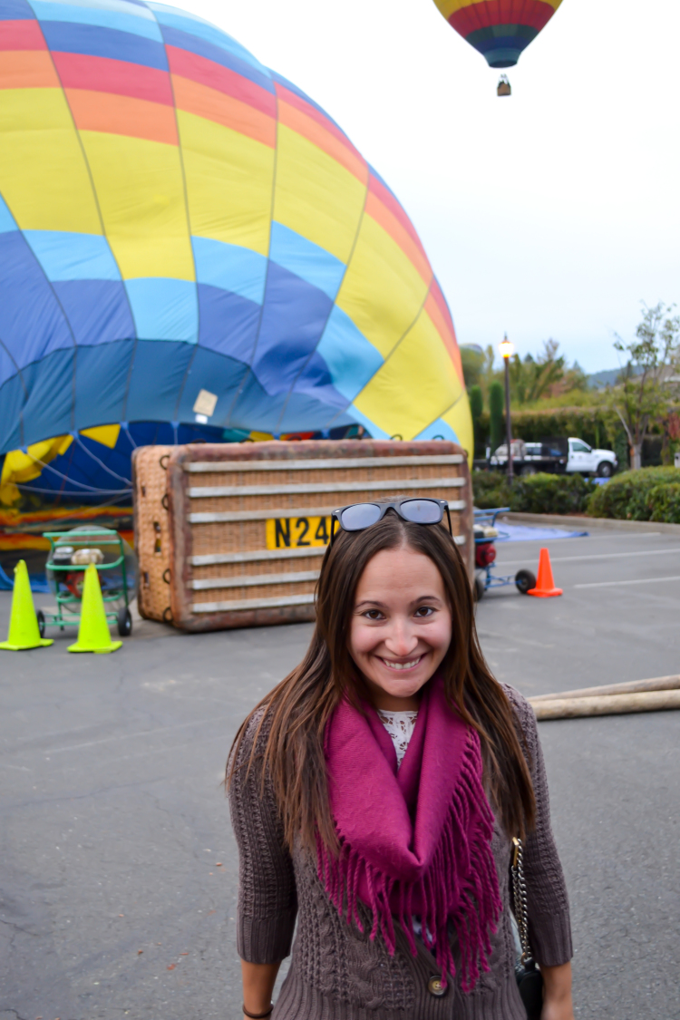 Hot Air Balloon Ride in Napa | www.apassionandapassport.com