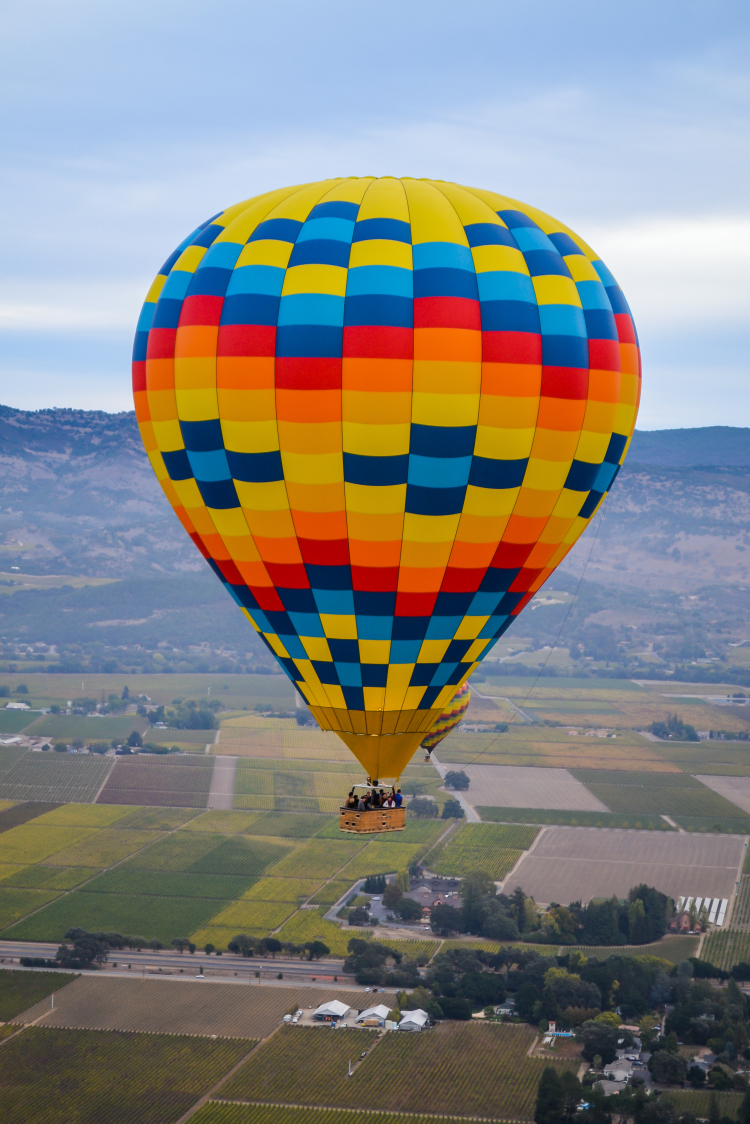 Hot Air Balloon Ride in Napa | www.apassionandapassport.com