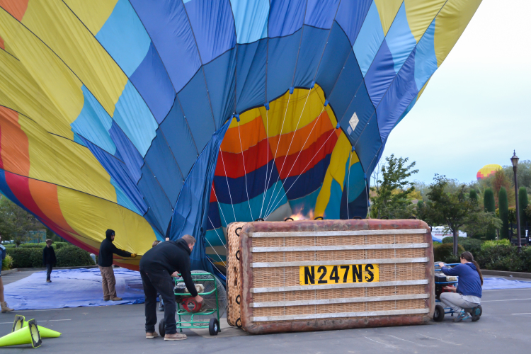 Hot Air Balloon Ride in Napa | www.apassionandapassport.com