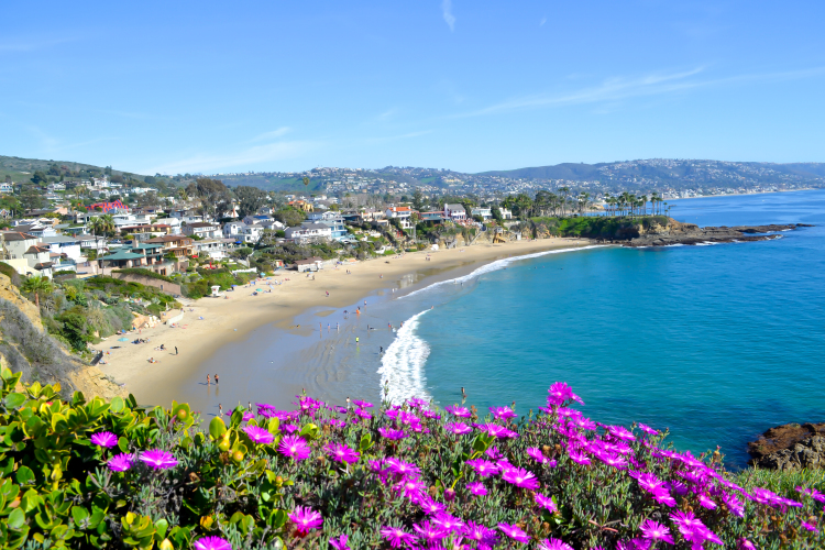 laguna beach in february