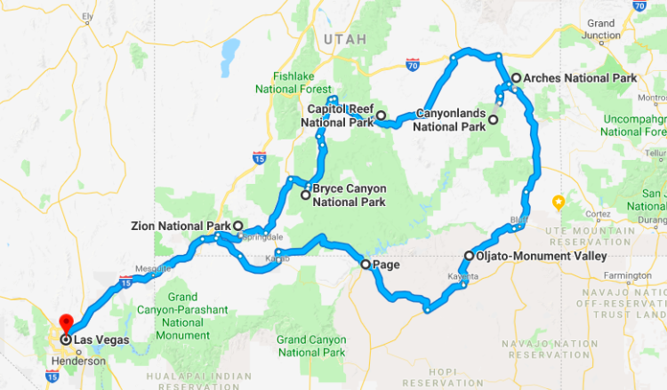 utah national parks a one week road trip