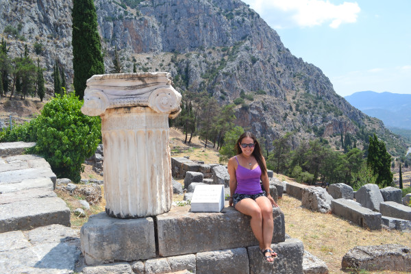 Top tips for visiting the beautiful Delphi, Greece! So much history here!