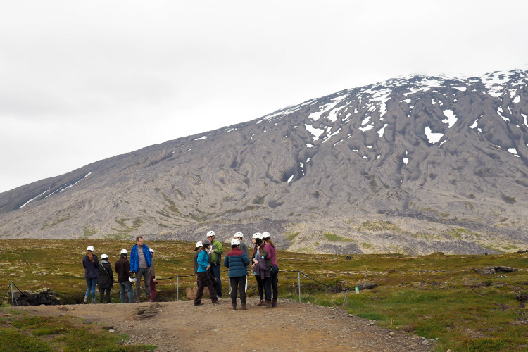 Stops on the Snaefellsness Peninsula Iceland: Vatnshellir Lava Cave 