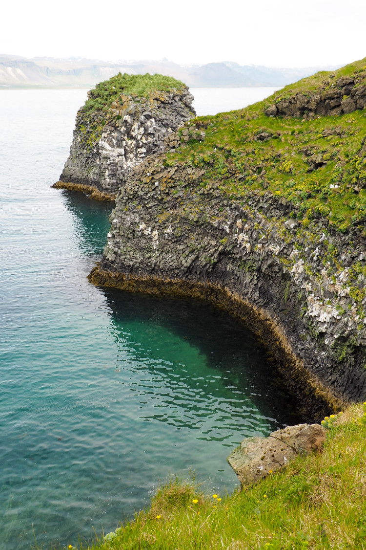 przystanki na Półwyspie Snaefellsness Islandia: Wioska Rybacka Arnarstapi