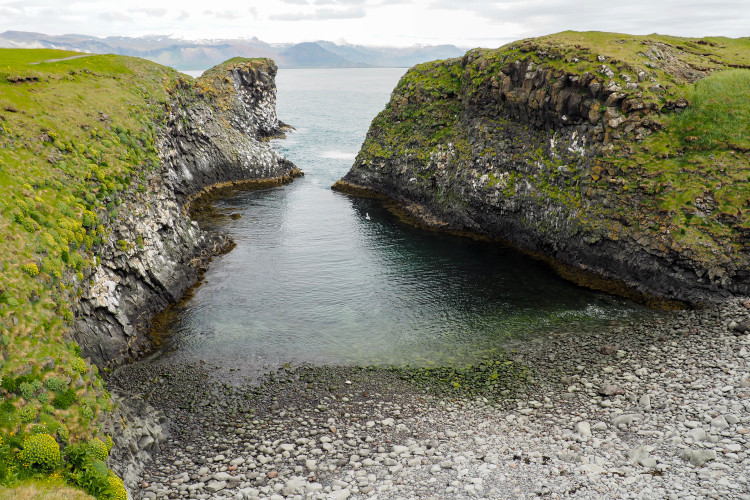 Stops on the Snaefellsness Peninsula Iceland: Arnarstapi Fishing Village