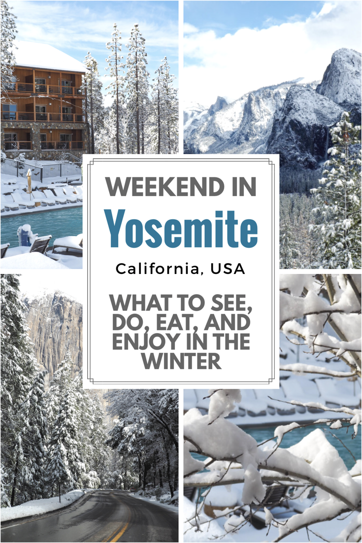 Come read about all the best things to do in Yosemite in the winter; plenty of spectacular photo stops and short wintery hikes included! Psst: Yosemite in March was absolutely stunning!