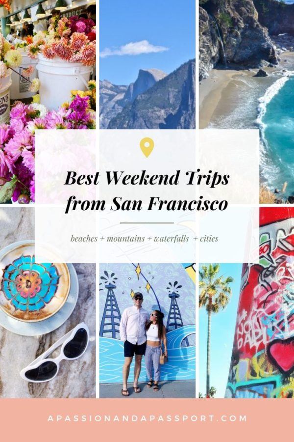 Long Weekend Trips from San Francisco 25+ Top Spots