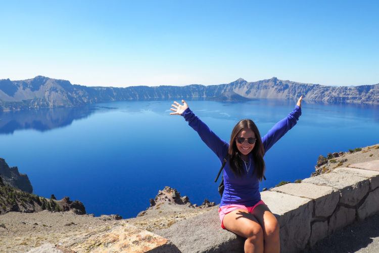 crater lake day hikes