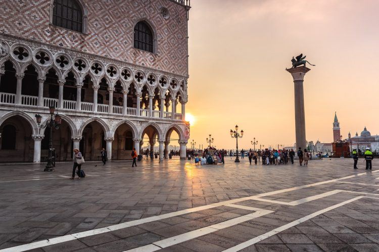 venice italy travel brochure