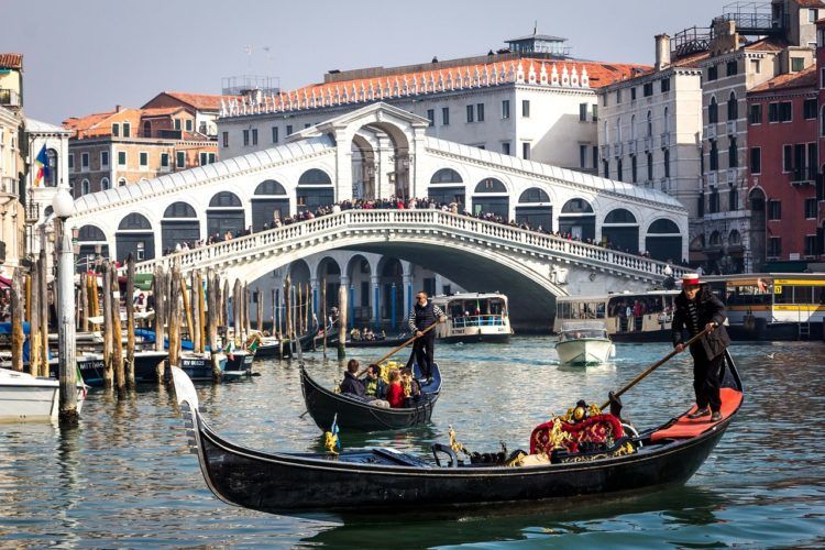 venice italy travel brochure