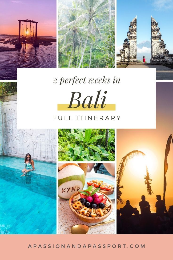 2 Weeks in Bali | The PERFECT Bali Itinerary you should steal!