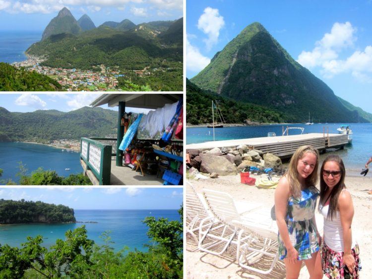 St Lucia all the places I've been in 30 years!