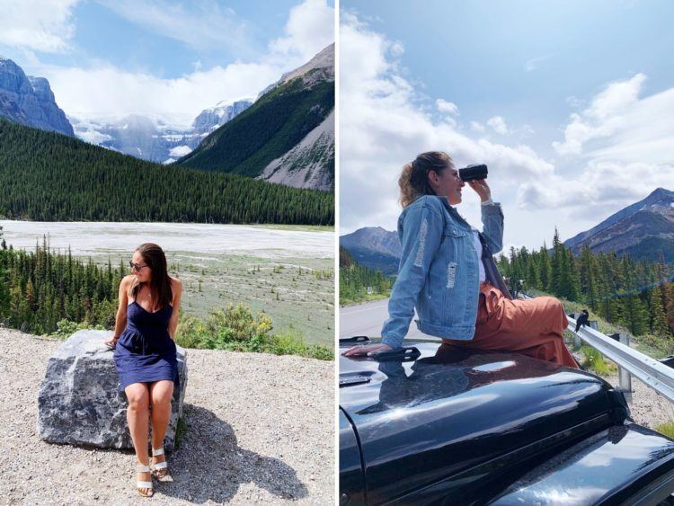 lake louise to jasper road trip