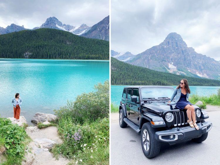 lake louise to jasper road trip