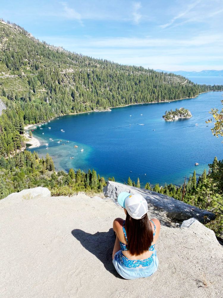 Driving around Lake Tahoe - all the best viewpoints, short hikes, and sandy beaches! The best Lake Tahoe drive there is!