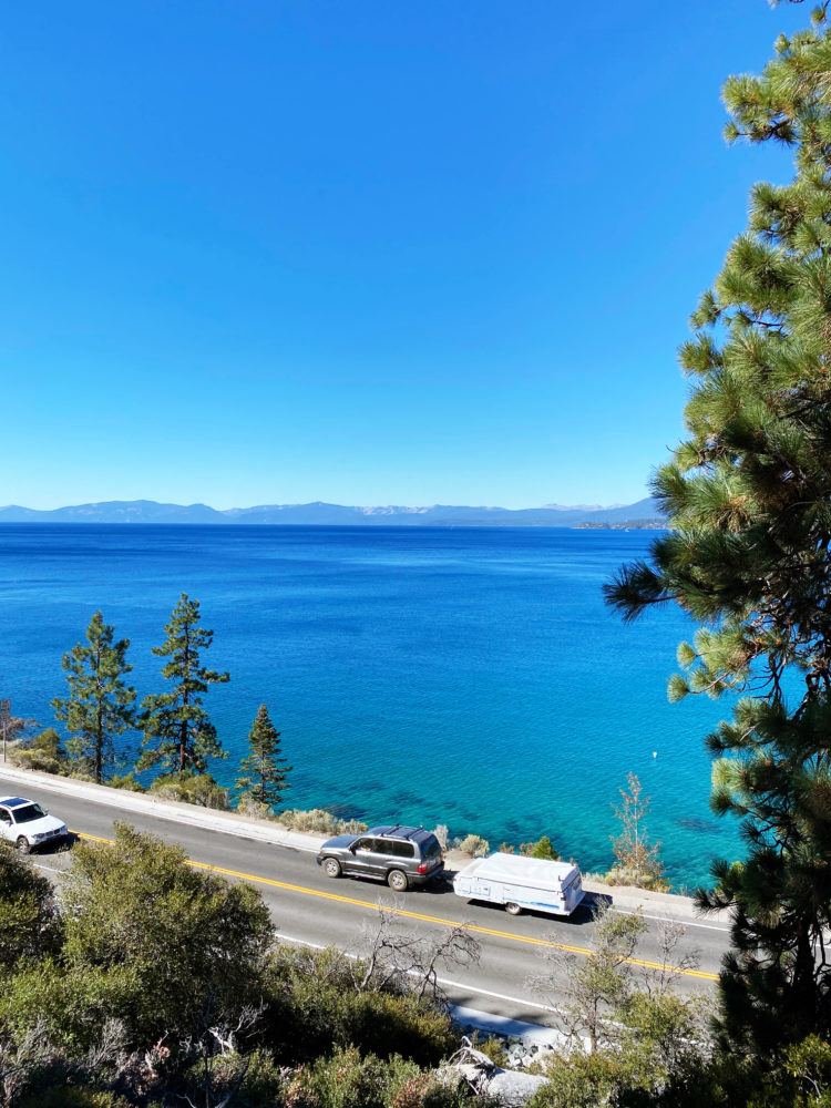 Driving around Lake Tahoe - all the best viewpoints, short hikes, and sandy beaches! The best Lake Tahoe drive there is!