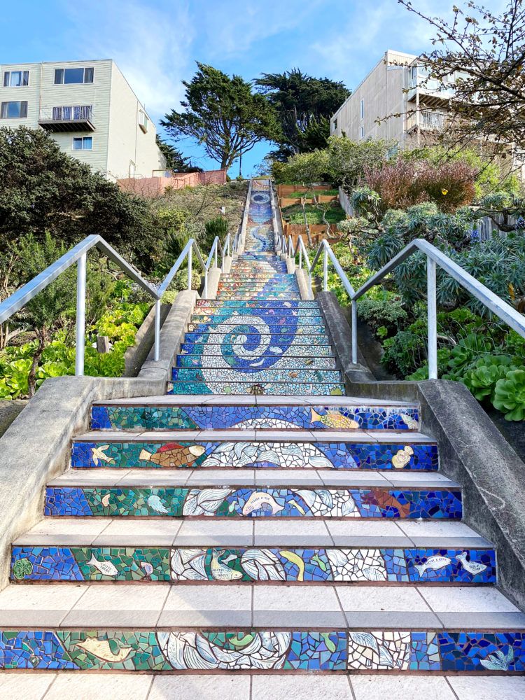 Most Gorgeous Mosaic Steps in San Francisco (and where to find them all!)