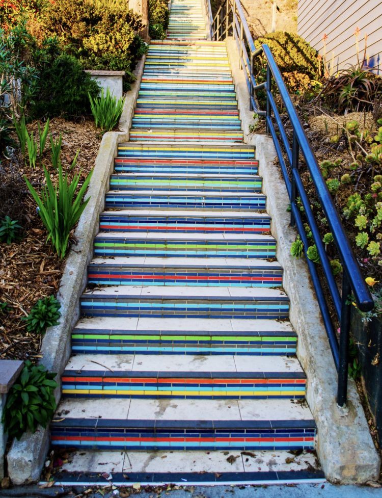 Most Gorgeous Mosaic Steps in San Francisco (and where to find them all!)