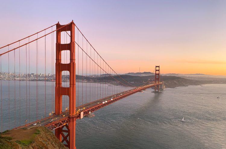 Battery Spencer viewpoint -- the best view of the Golden Gate Bridge in San Francisco!