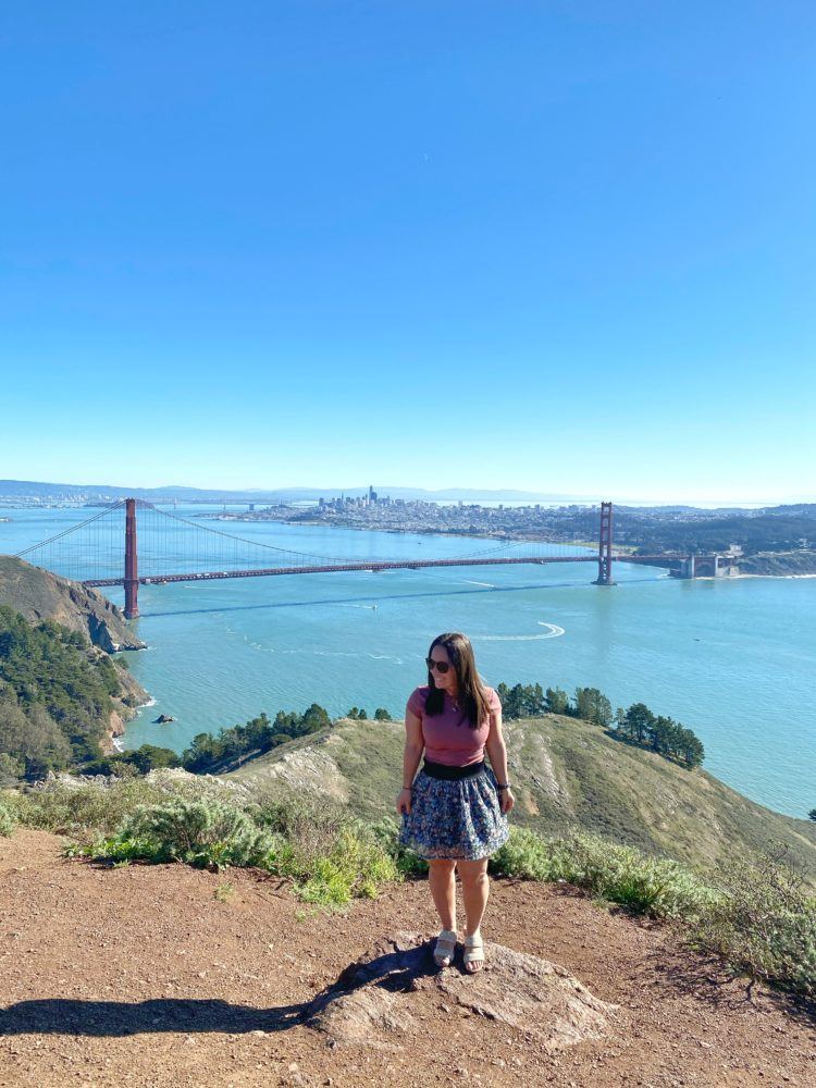 Hawk Hill Golden Gate Bridge viewpoint