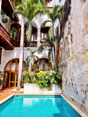 best photo spots in Cartagena: Casa San Agustin
