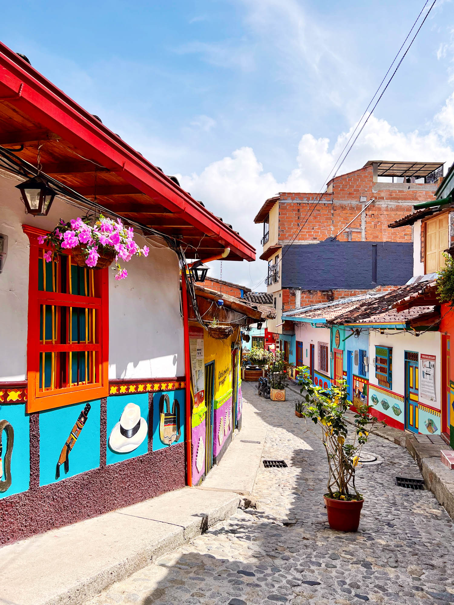 Steep steps rising up Piedra el Penol, Colombia. Stock Photo