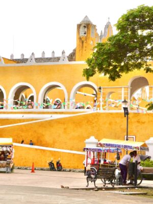 Izamal, Yucatan, the yellow city of Mexico