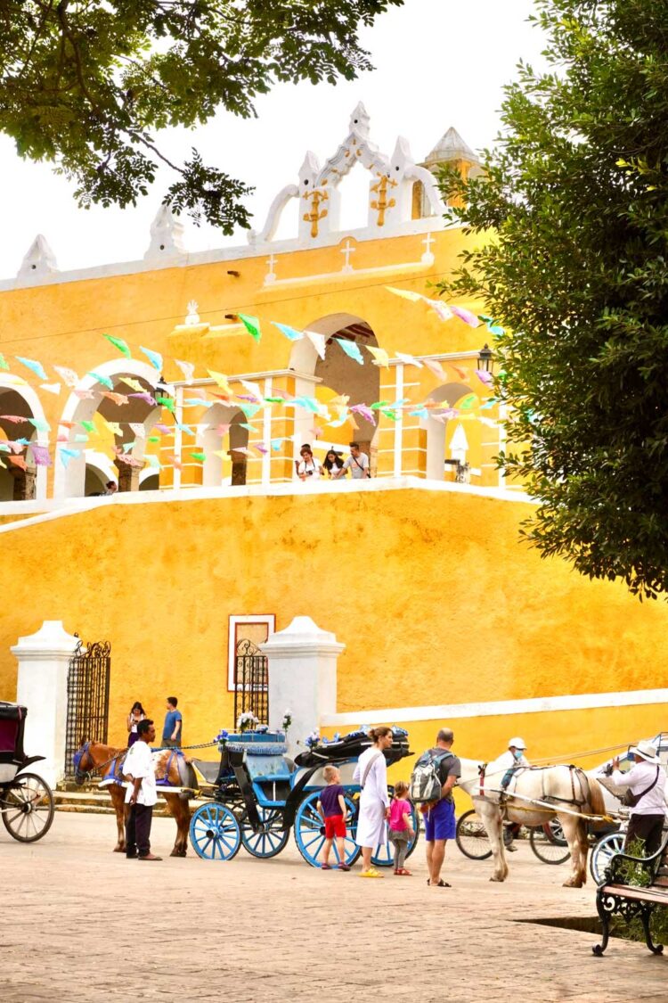 Izamal, Yucatan, the yellow city of Mexico