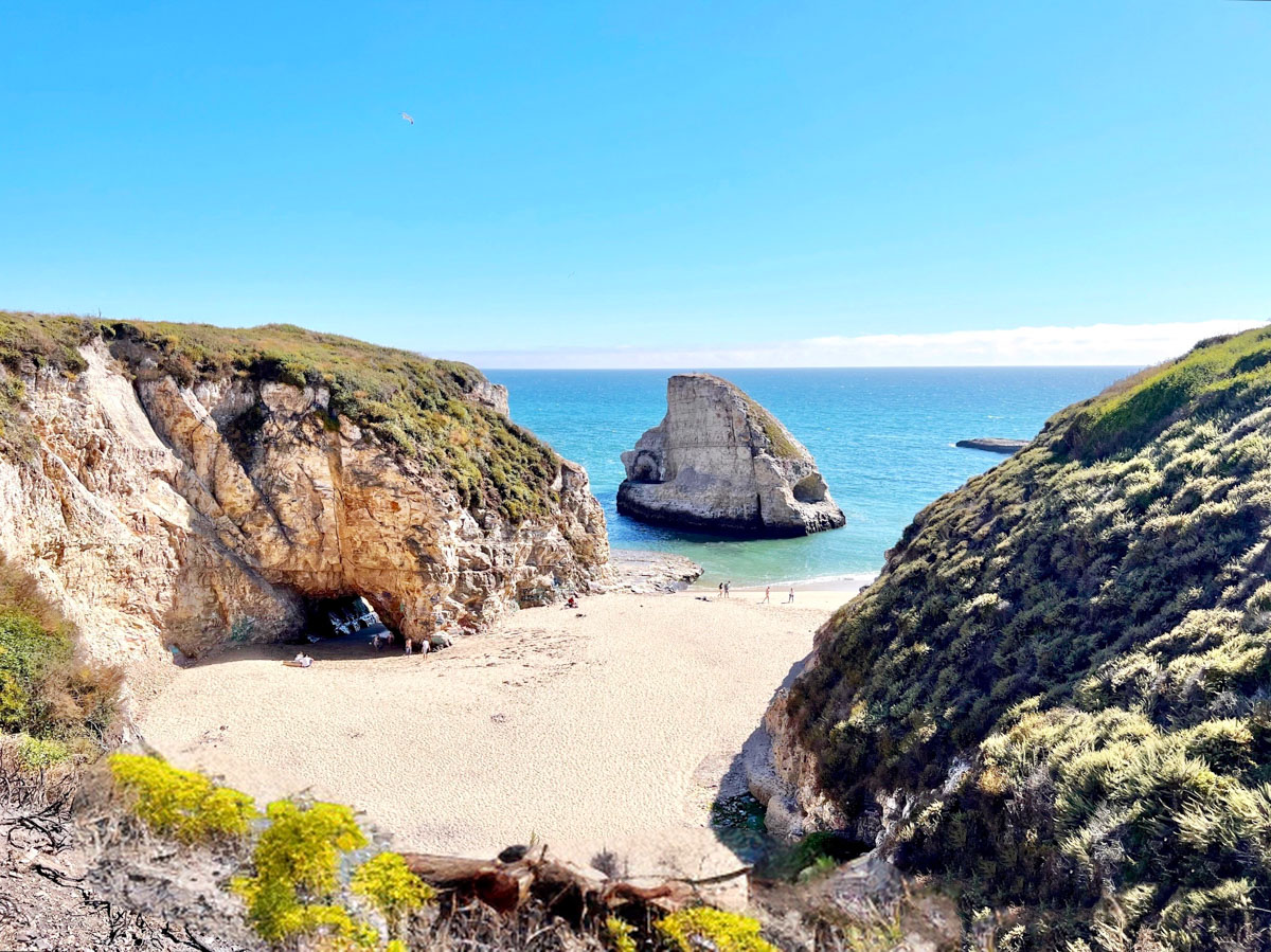 shark fin cove santa cruz davenport 30 A Passion and A Passport