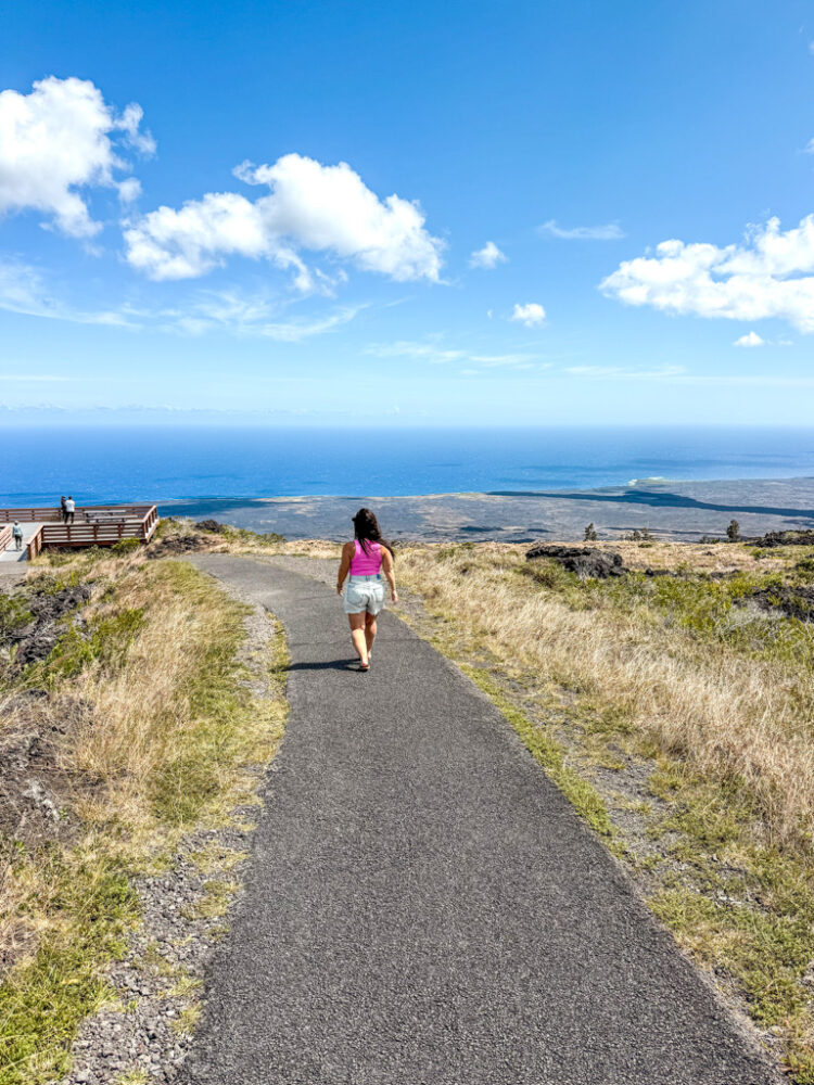 one day in Hawaii Volcanoes National Park