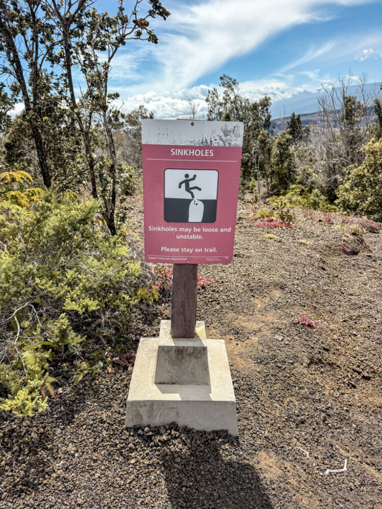one day in Hawaii Volcanoes National Park