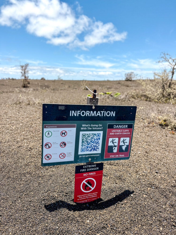 Hawaii Volcanoes National Park itinerary