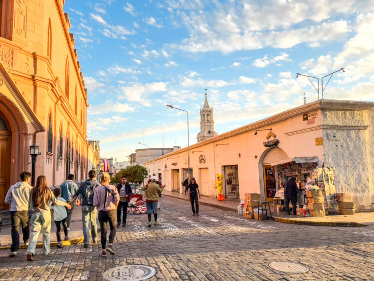 one day in Arequipa Peru