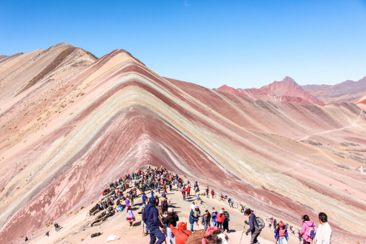 rainbow mountain peru ATV